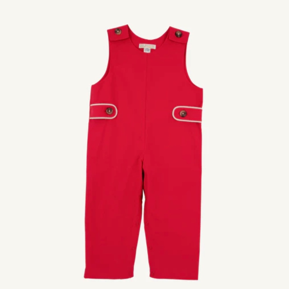 NWT TBBC The Beaufort Bonnet Company Richmond Red Lawson Longall Jon Jon 4T